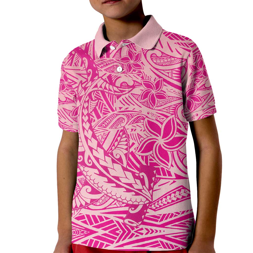 Beige Gradient Polynesia Kid Polo Shirt - Hawaiian Tribal Hammerhead Shark Tattoo LT14 Kid Beige - Polynesian Pride