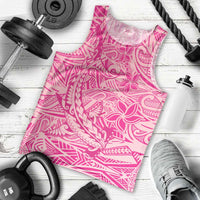 Beige Gradient Polynesia Men Tank Top Hawaiian Tribal Hammerhead Shark Tattoo LT14 - Polynesian Pride