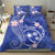 FSM Chuuk Constitution Day Bedding Set Frangipani Flowers Polynesian Curves Style