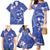 FSM Chuuk Constitution Day Family Matching Mermaid Dress and Hawaiian Shirt Frangipani Flowers Polynesian Curves Style