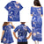 FSM Chuuk Constitution Day Family Matching Puletasi and Hawaiian Shirt Frangipani Flowers Polynesian Curves Style