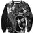 FSM Chuuk Sweatshirt Turtle Tropical Flowers Polynesian - Black