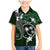 FSM Chuuk Family Matching Mermaid Dress and Hawaiian Shirt Turtle Tropical Flowers Polynesian - Green