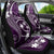 FSM Chuuk Car Seat Cover Turtle Tropical Flowers Polynesian - Purple