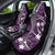 FSM Chuuk Car Seat Cover Turtle Tropical Flowers Polynesian - Purple