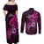 polynesia-breast-cancer-awareness-couples-matching-off-shoulder-maxi-dress-and-long-sleeve-button-shirts-think-pink-polynesian-ribbon-black-version