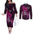 polynesia-breast-cancer-awareness-couples-matching-off-the-shoulder-long-sleeve-dress-and-long-sleeve-button-shirts-think-pink-polynesian-ribbon-black-version