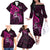 polynesia-breast-cancer-awareness-family-matching-off-shoulder-long-sleeve-dress-and-hawaiian-shirt-think-pink-polynesian-ribbon-black-version