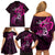 polynesia-breast-cancer-awareness-family-matching-off-shoulder-short-dress-and-hawaiian-shirt-think-pink-polynesian-ribbon-black-version