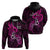 Polynesia Breast Cancer Awareness Hoodie Think Pink Polynesian Ribbon Black Version LT14 - Polynesian Pride