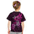 Polynesia Breast Cancer Awareness Kid T Shirt Think Pink Polynesian Ribbon Black Version LT14 - Polynesian Pride