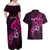 personalised-polynesia-breast-cancer-awareness-couples-matching-off-shoulder-maxi-dress-and-hawaiian-shirt-think-pink-polynesian-ribbon-black-version