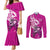 polynesia-breast-cancer-awareness-couples-matching-mermaid-dress-and-long-sleeve-button-shirts-think-pink-polynesian-ribbon-white-version