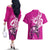 polynesia-breast-cancer-awareness-couples-matching-off-the-shoulder-long-sleeve-dress-and-hawaiian-shirt-think-pink-polynesian-ribbon-white-version