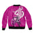 personalised-polynesia-breast-cancer-awareness-bomber-jacket-think-pink-polynesian-ribbon-white-version