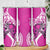 Polynesia Breast Cancer Awareness Skinny Tumbler Think Pink Polynesian Ribbon White Version