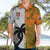 Fiji And Australia Rugby Hawaiian Shirt 2023 World Cup Aboriginal Mix Tapa Pattern LT14 - Polynesian Pride