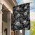 Hawaii Christmas Garden Flag Tropical Style With Coat Of Arms LT14 House Flag Black - Polynesian Pride