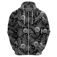 Hawaii Christmas Hoodie Tropical Style With Coat Of Arms LT14 - Polynesian Pride