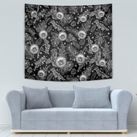 Hawaii Christmas Tapestry Tropical Style With Coat Of Arms LT14 - Polynesian Pride