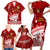 Personalised Tonga King Tupou I Day Family Matching Short Sleeve Bodycon Dress and Hawaiian Shirt Tongan Ngatu Pattern With Crown LT14 - Polynesian Pride