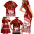 Personalised Tonga King Tupou I Day Family Matching Short Sleeve Bodycon Dress and Hawaiian Shirt Tongan Ngatu Pattern With Crown LT14 - Polynesian Pride