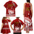 Personalised Tonga King Tupou I Day Family Matching Tank Maxi Dress and Hawaiian Shirt Tongan Ngatu Pattern With Crown LT14 - Polynesian Pride