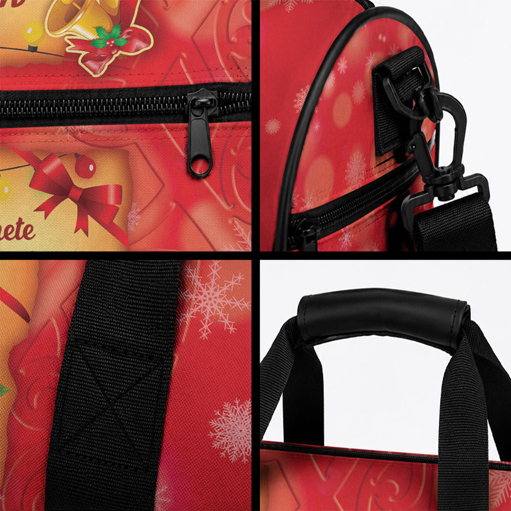 New Zealand Christmas Duffle Bag Meri Kirihimete NZ Xmas Tree Animals LT14 - Polynesian Pride