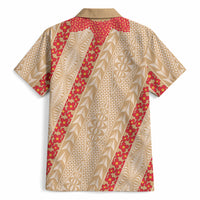 Malo e Lelei Tonga Hawaiian Shirt Heilala Lei Tongan Ngatu Pattern LT14 - Polynesian Pride