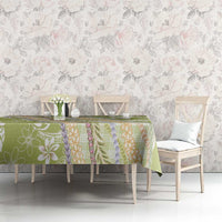 Green Palaka Hawaii Leis Tablecloth Hawaiian-plaid Elegant Tropical Vibes LT14 - Polynesian Pride