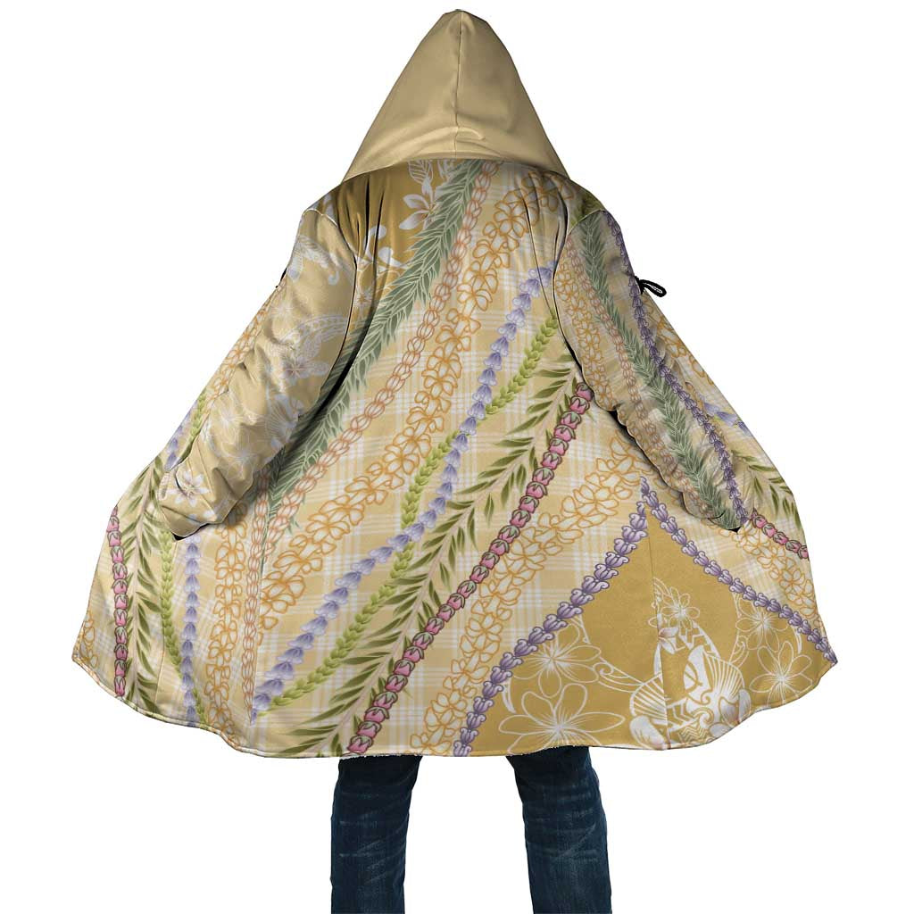Yellow Palaka Hawaii Leis Cloak Hawaiian-plaid Elegant Tropical Vibes LT14 Unisex Yellow - Polynesian Pride