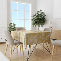 Yellow Palaka Hawaii Leis Tablecloth Hawaiian-plaid Elegant Tropical Vibes LT14 - Polynesian Pride