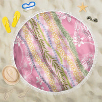 Pink Palaka Hawaii Leis Beach Blanket Hawaiian-plaid Elegant Tropical Vibes LT14 One Size 150cm Pink - Polynesian Pride