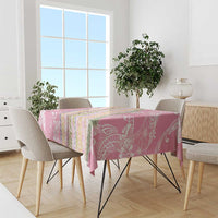 Pink Palaka Hawaii Leis Tablecloth Hawaiian-plaid Elegant Tropical Vibes LT14 - Polynesian Pride