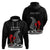 Personalised New Zealand Darts Zip Hoodie Aotearoa Maori Fern Bring It On LT14 - Polynesian Pride