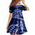 Tonga Tupou College And Queen Salote College Kid Short Sleeve Dress Tongan Ngatu Pattern LT14 - Polynesian Pride