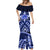 Tonga Tupou College And Queen Salote College Mermaid Dress Tongan Ngatu Pattern LT14 - Polynesian Pride