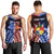 Personalised Tupou College And Kolisi Tonga Atele Men Tank Top Tongan Ngatu Pattern LT14 - Polynesian Pride