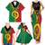 Personalised Hapi Independens Dei Vanuatu Family Matching Tank Maxi Dress and Hawaiian Shirt