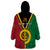 Personalised Hapi Independens Dei Vanuatu Wearable Blanket Hoodie