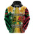 Vanuatu Independence Day Zip Hoodie Long God Yumi Stanap Happy 44th Anniversary