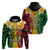 Vanuatu Independence Day Zip Hoodie Long God Yumi Stanap Happy 44th Anniversary