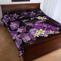 Personalised Aloha Hawaii Kauai Island Quilt Bed Set Garden Isle Map Sea Turtle Plumeria LT14 - Polynesian Pride