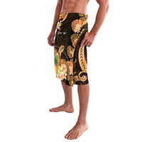 Personalised Aloha Hawaii Lanai Island Lavalava Pineapple Isle Map Sea Turtle Plumeria LT14 - Polynesian Pride
