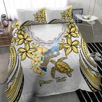 Personalised Aloha Hawaii Niihau Island Bedding Set Forbidden Isle Map Shell Lei LT14 - Polynesian Pride