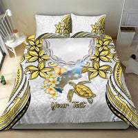 Personalised Aloha Hawaii Niihau Island Bedding Set Forbidden Isle Map Shell Lei LT14 - Polynesian Pride