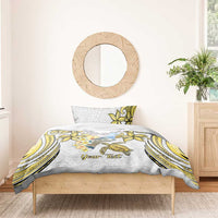 Personalised Aloha Hawaii Niihau Island Bedding Set Forbidden Isle Map Shell Lei LT14 - Polynesian Pride