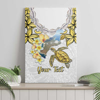 Personalised Aloha Hawaii Niihau Island Canvas Wall Art Forbidden Isle Map Shell Lei LT14 - Polynesian Pride