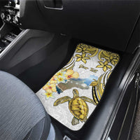 Personalised Aloha Hawaii Niihau Island Car Mats Forbidden Isle Map Shell Lei LT14 - Polynesian Pride
