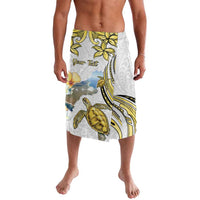 Personalised Aloha Hawaii Niihau Island Lavalava Forbidden Isle Map Shell Lei LT14 Yellow - Polynesian Pride